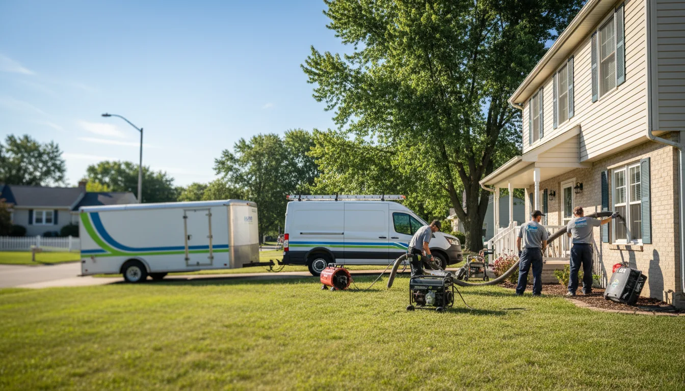 Flooded Basement Restoration And Cleanup With Repair in Venango, NE near me